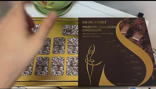 Chocolat au collagène prébiotique
